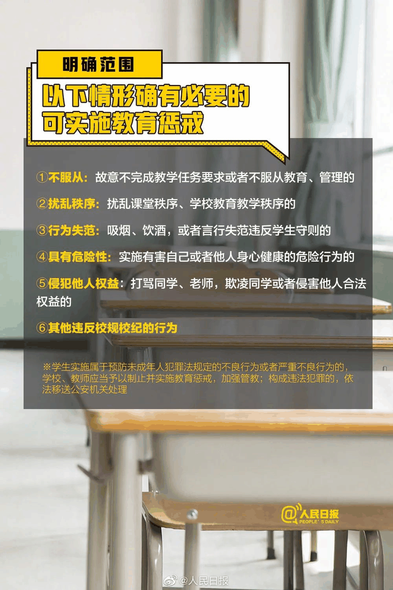 周知！《中小學(xué)教育懲戒規(guī)則（試行）》3月起實(shí)施，這些要點(diǎn)須了解！