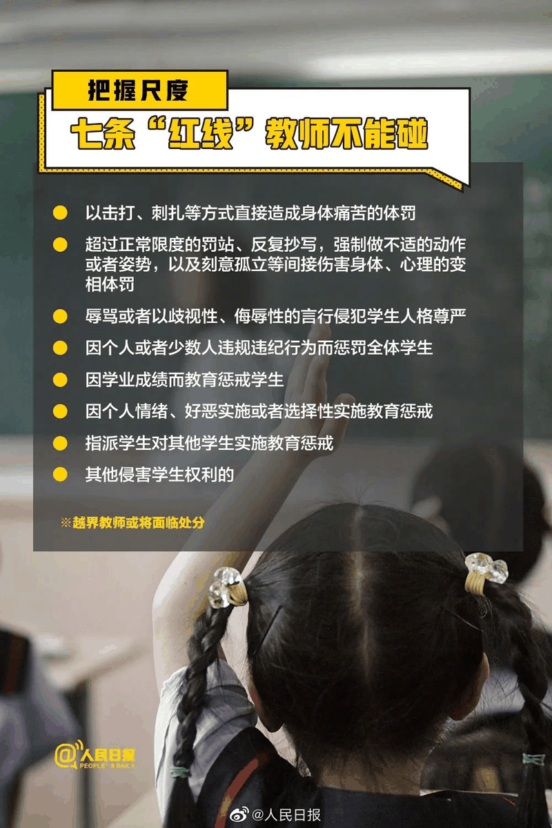 周知！《中小學(xué)教育懲戒規(guī)則（試行）》3月起實(shí)施，這些要點(diǎn)須了解！