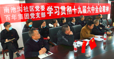南池溝社區(qū)黨委、百年集團(tuán)黨支部聯(lián)手開展專題